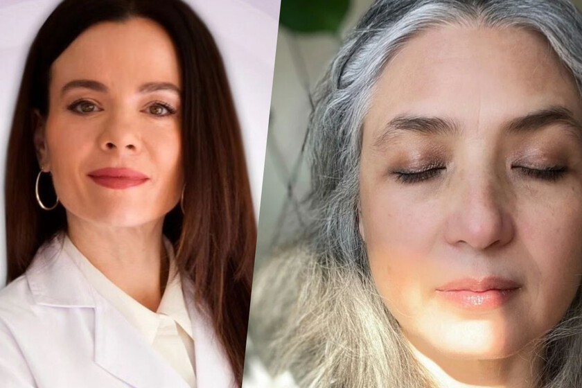 Helena Rodero, pharmacienne : "Si vous en avez assez de la tyrannie des teintures, c'est le moyen le meilleur et le plus respectueux pour que vos cheveux passent complètement au gris."