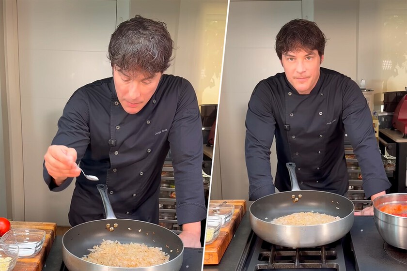 Jordi Cruz, chef : "Pour corriger l'acidité de la sauce, je n'ajoute pas de sucre, j'ajoute 1 gramme de bicarbonate de soude pour chaque demi-kilo de sauce."